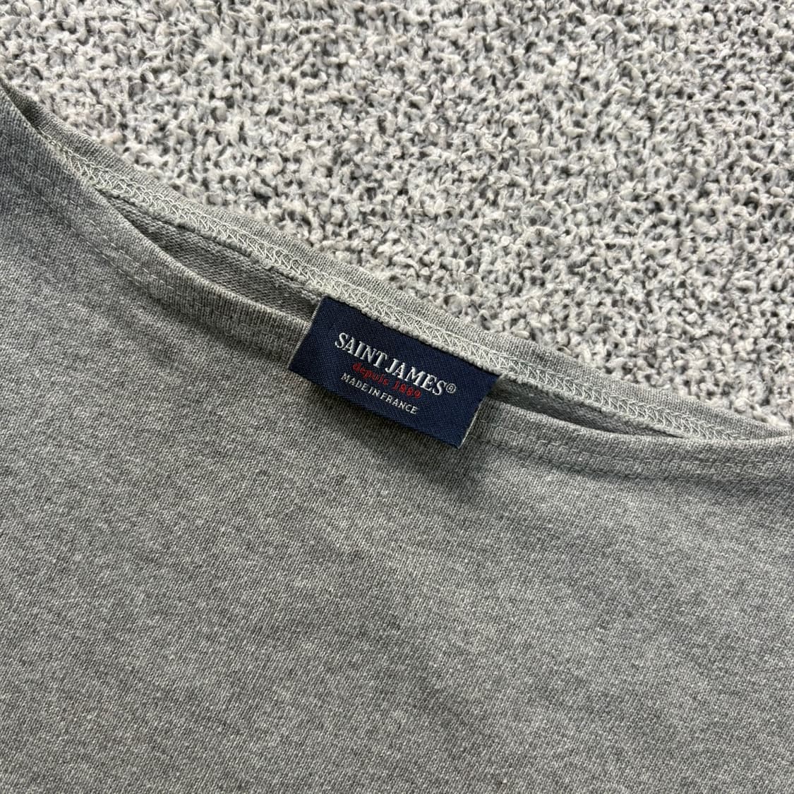 M 세인트제임스 긴팔티 엘보 패치 0324J 상품이미지2