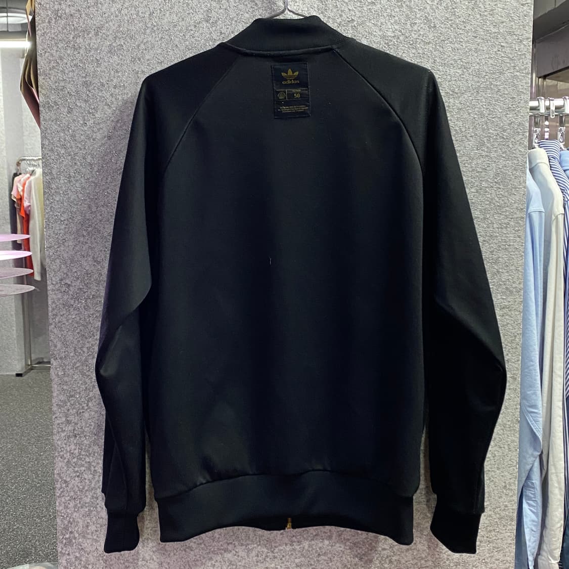 아디다스 오리지널 블랙 배색 트랙 탑 져지 B3103 상품이미지3