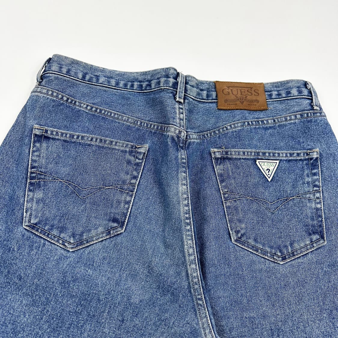 게스 GUESS USA 삼각로고 데님 팬츠 (36인치) 상품이미지5