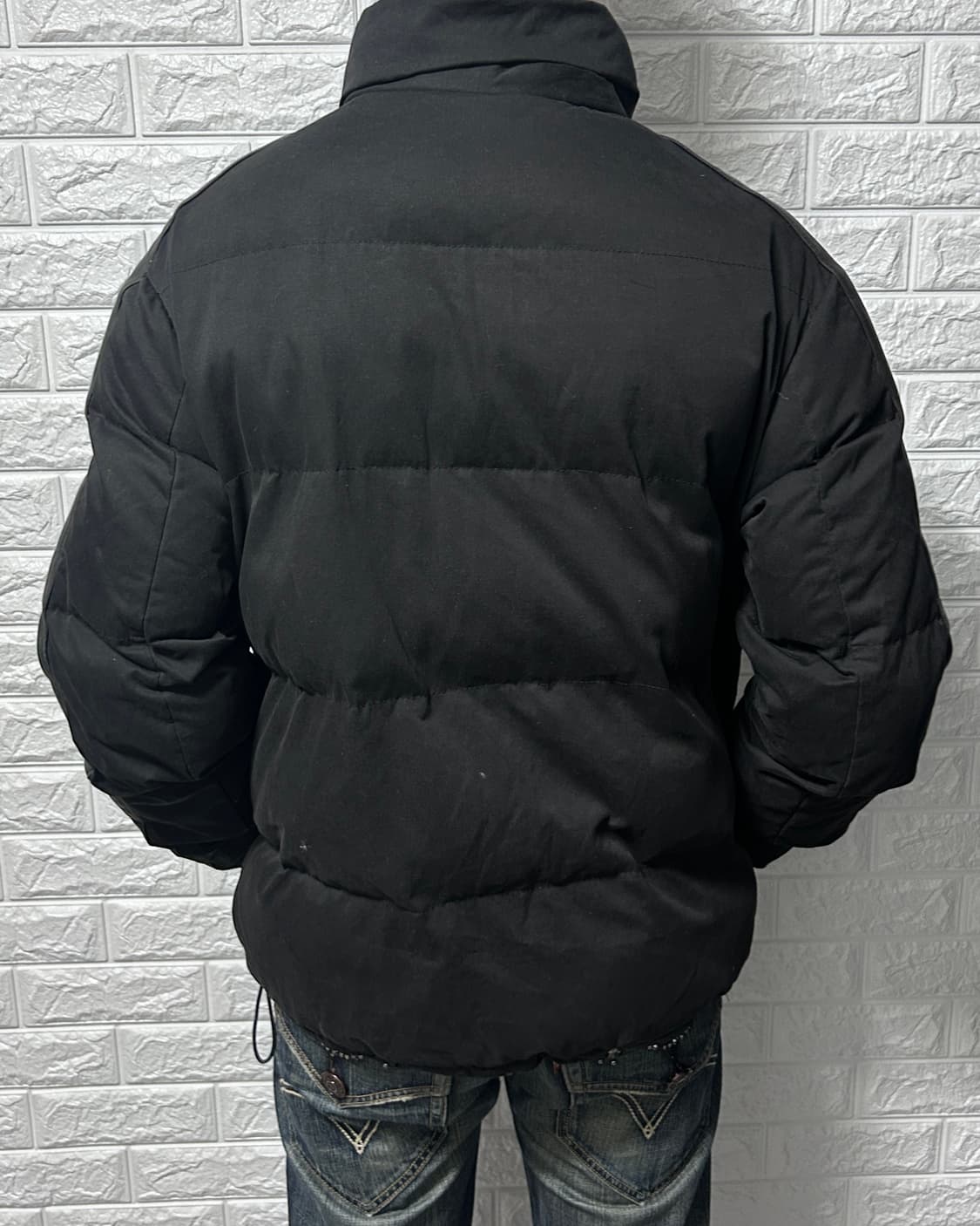 올세인츠 레더 판넬 패디드 자켓 상품이미지4