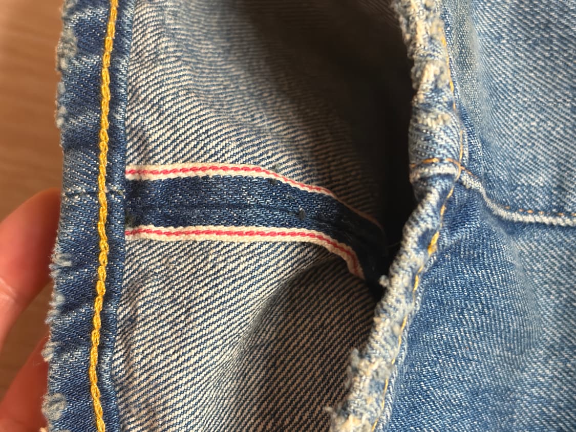 (30x32) RRL 미드랜드 셀비지 빈파포 빈티지파이브포켓 상품이미지4