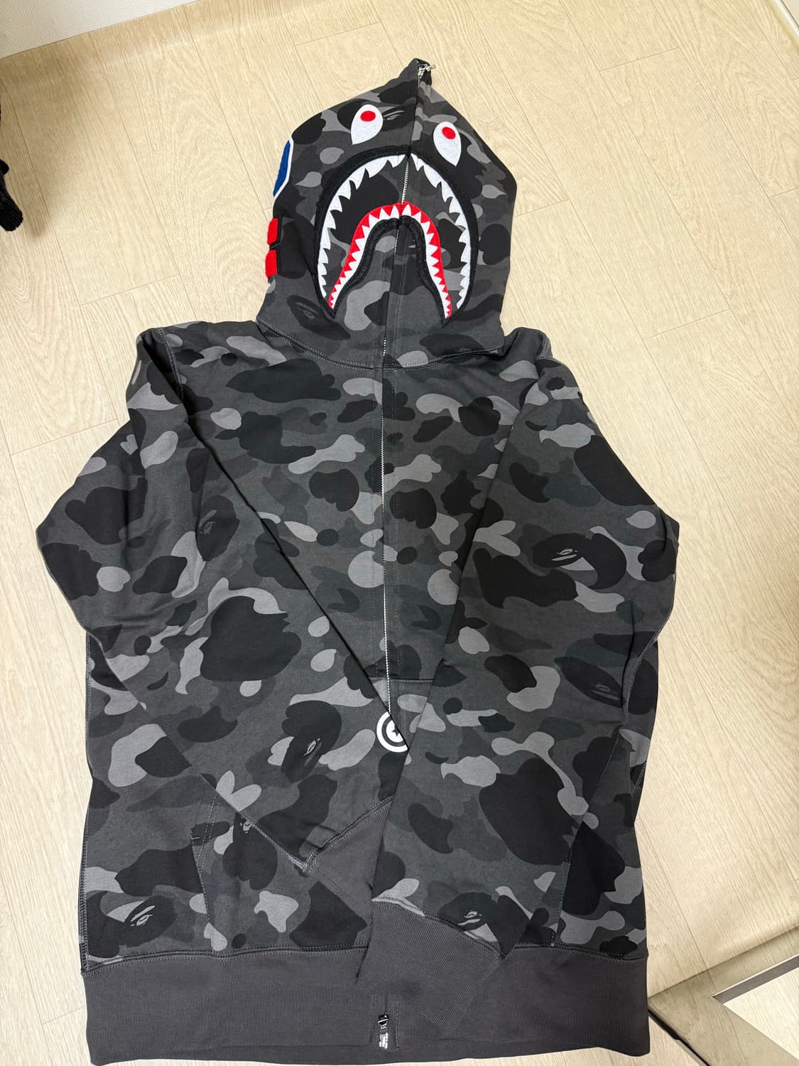 베이프 흑계 후드집업 / M 상품이미지1