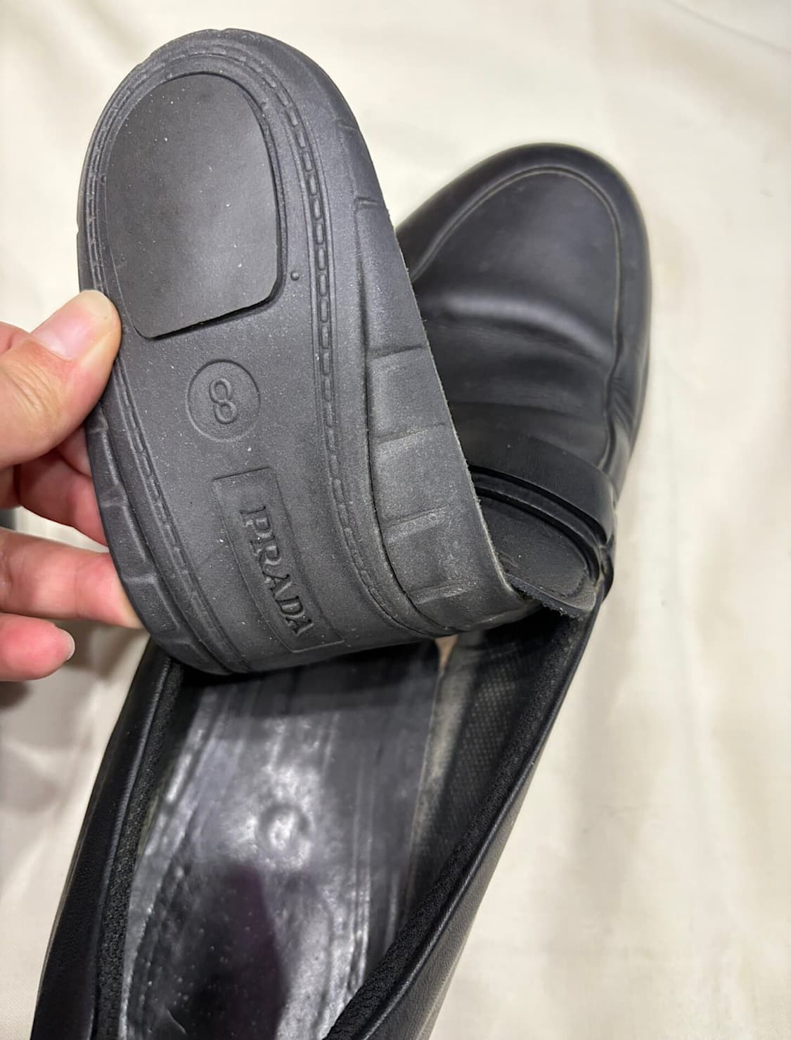 프라다 스포츠 메탈 버클 로퍼 스니커즈 8 상품이미지7