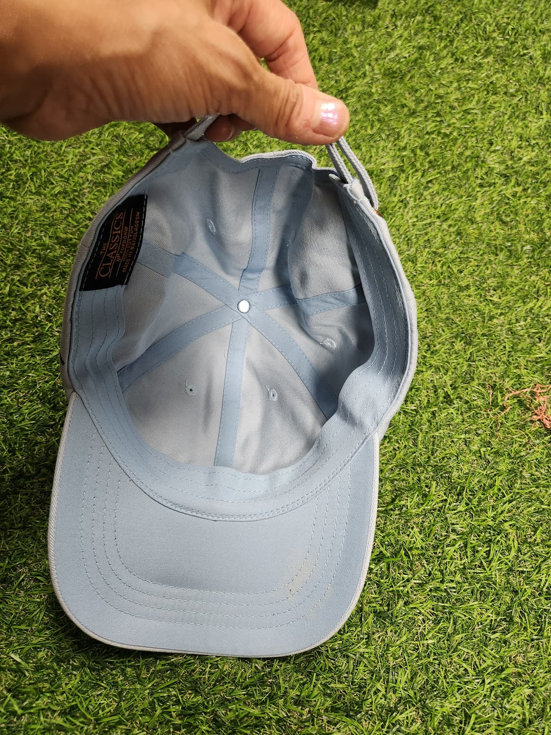 연하늘빛 Yupoong 클래식 볼캡 🧢 미니멀 힙포인트 상품이미지7