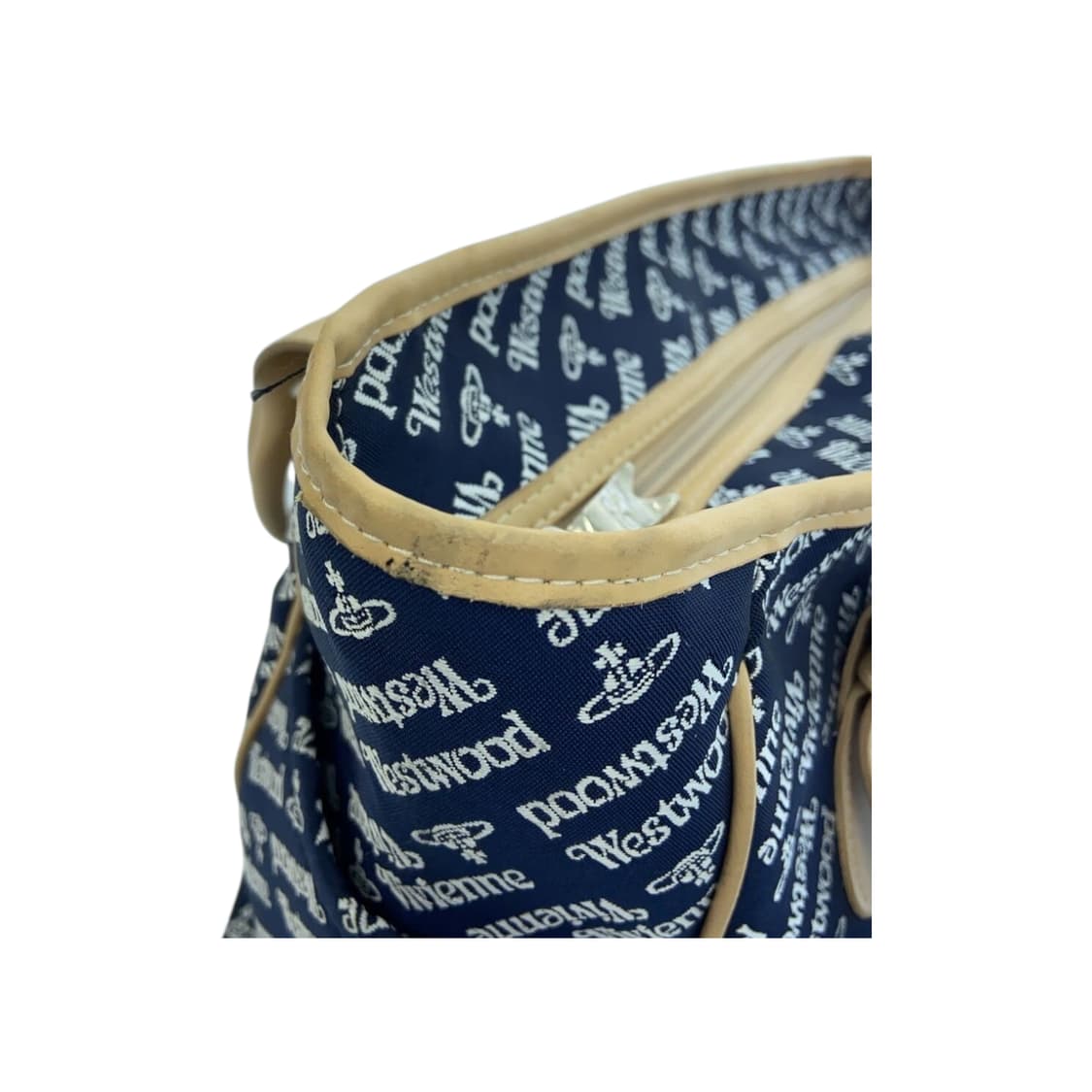 비비안 웨스트우드 로고패턴 캔버스 토트백 상품이미지7