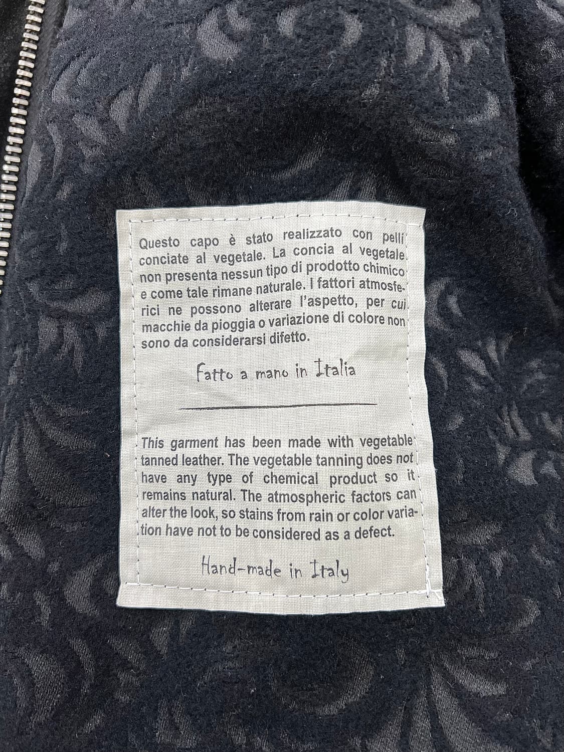 조르지오 브라토 하이넥 헴 스웨이드 램 레더 자켓 상품이미지8