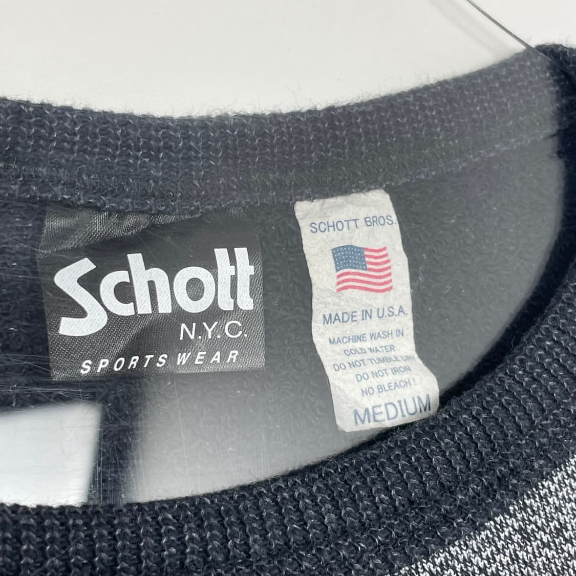 쇼트 schott 스웻셔츠 맨투맨 티셔츠 상품이미지3