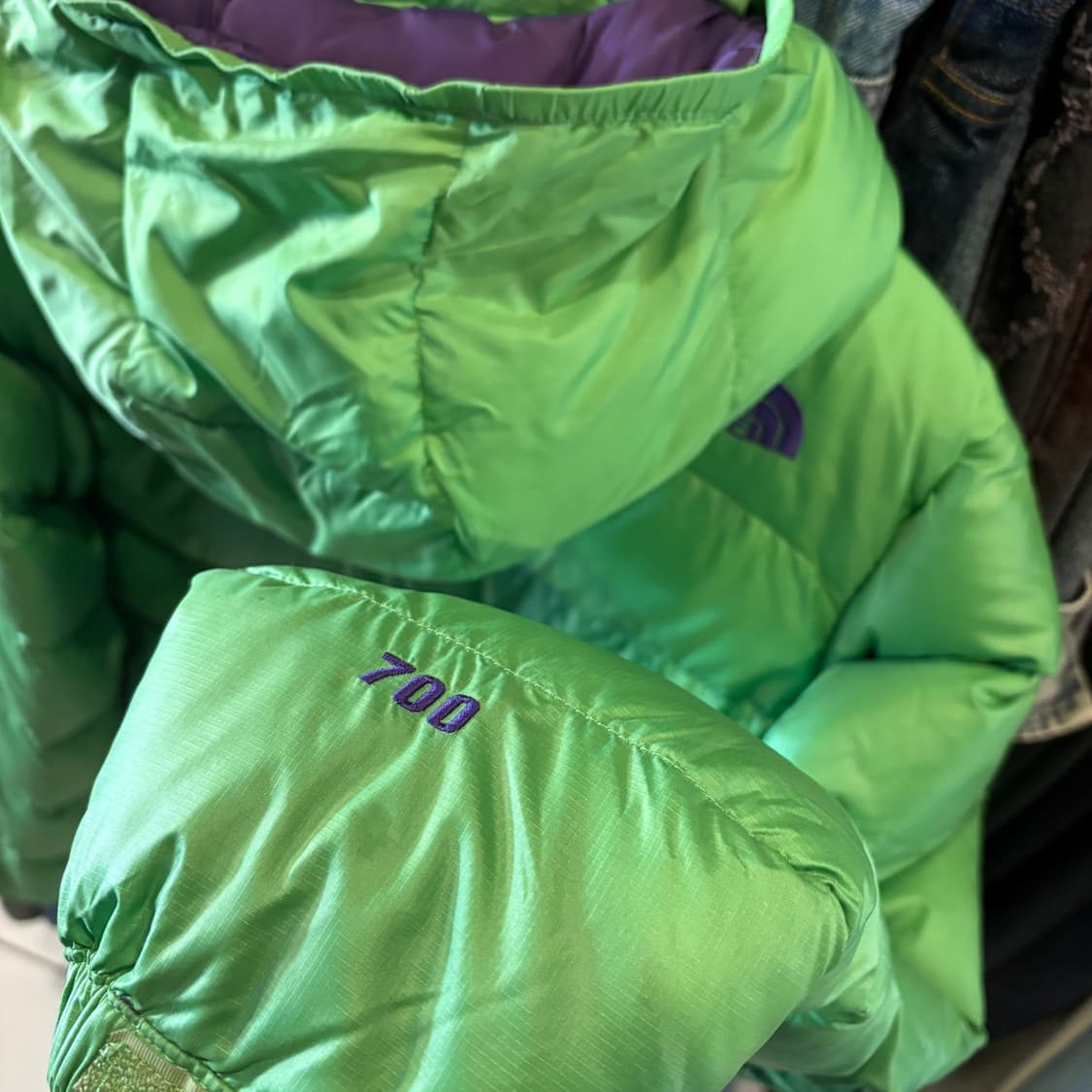 노스페이스 700 다운 패딩 상품이미지5