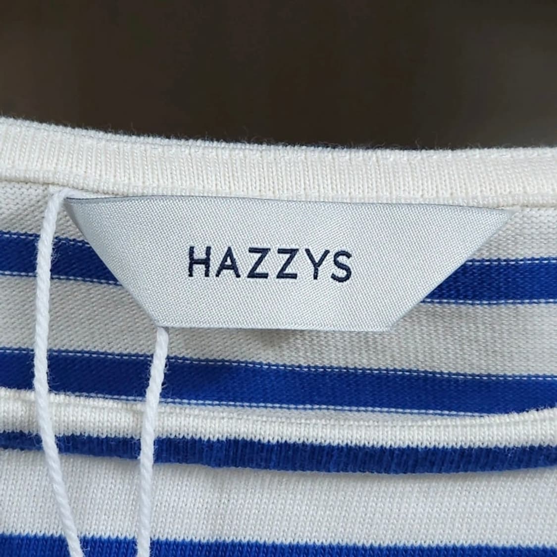 44 HAZZYS 헤지스 스트라이프 반팔 티셔츠 여성(새상품)추천 사이즈 상품이미지6