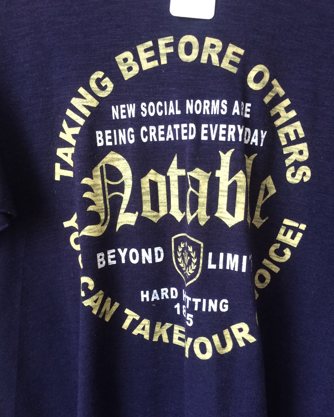 Lettering printing hood t shirt 상품이미지3