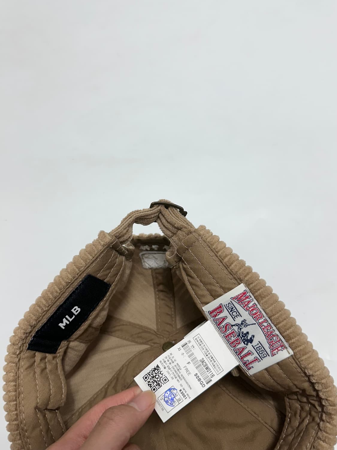 MLB 뉴욕양키스 코듀로이 와치캡 상품이미지7