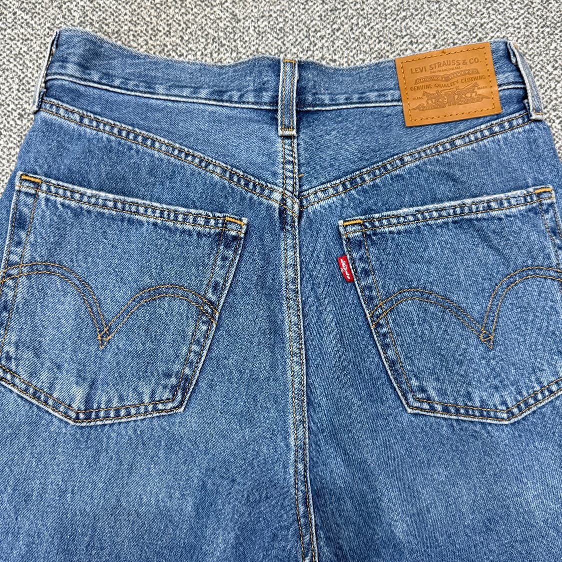27 리바이스 LEVIS 프리미엄 하이루즈 와이드핏 데님 팬츠 청바지 상품이미지3