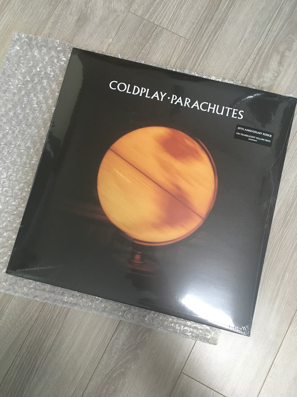 미개봉) 콜드플레이 Parachutes 20주년 한정반 LP yellow 상품이미지1