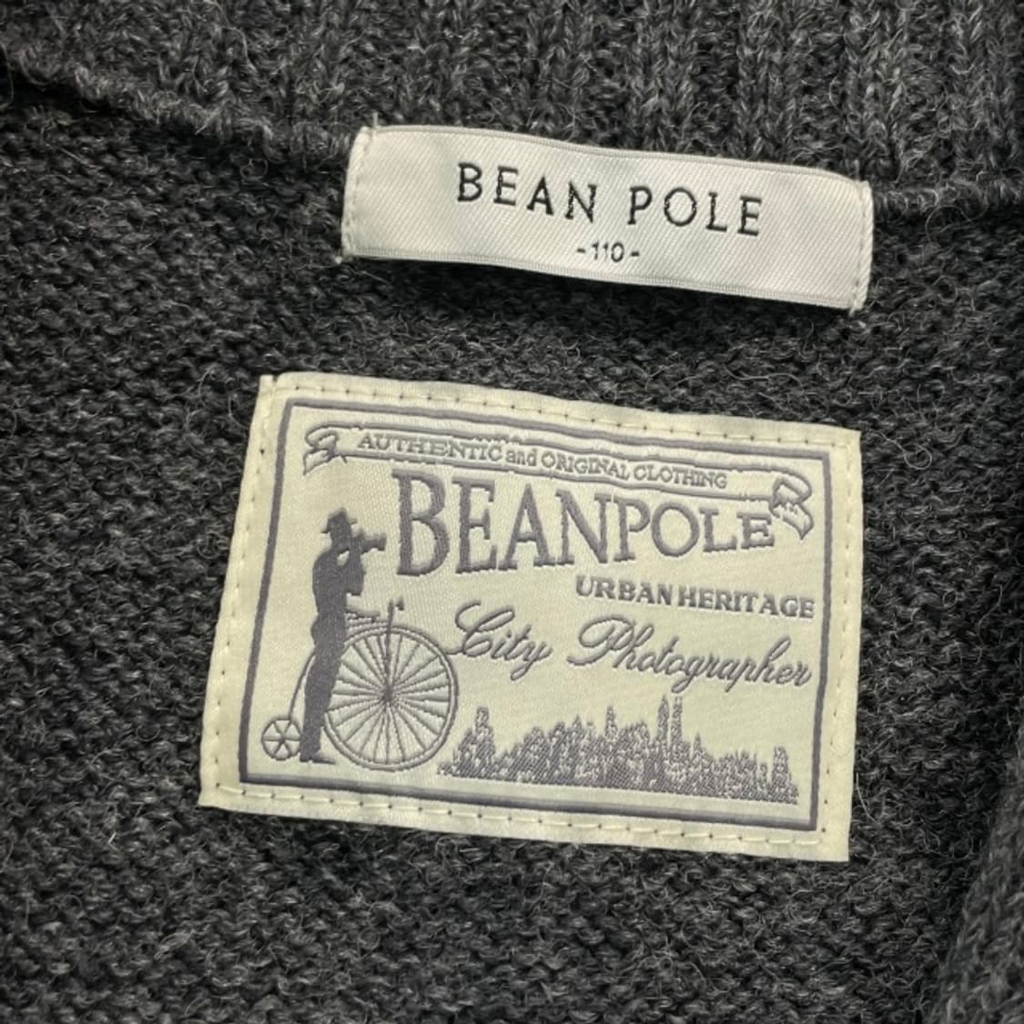 100 빈폴 니트 조끼  상품이미지3