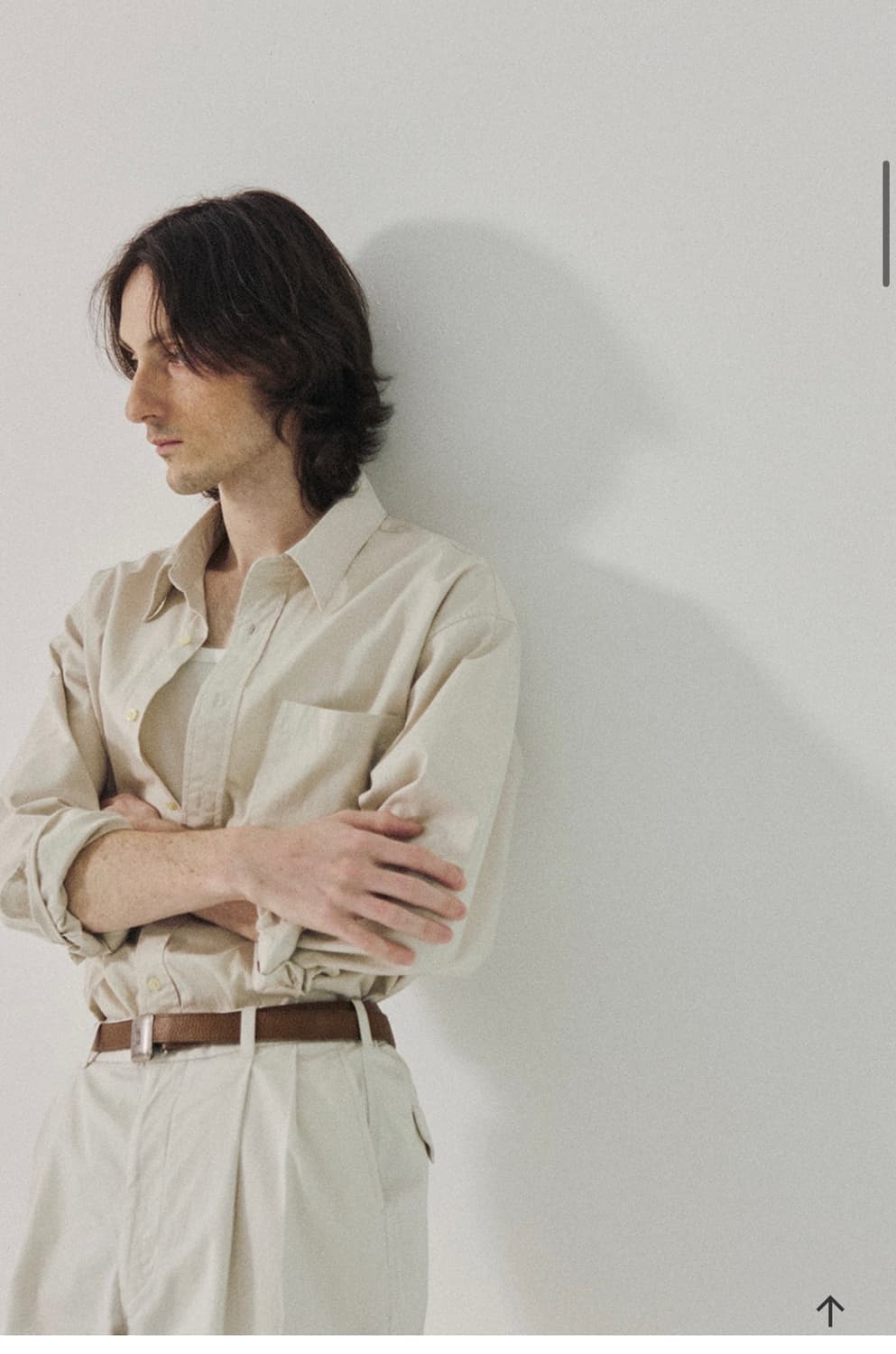 [L] 토마스모어 페이디드 셔츠 다크스노우 상품이미지3