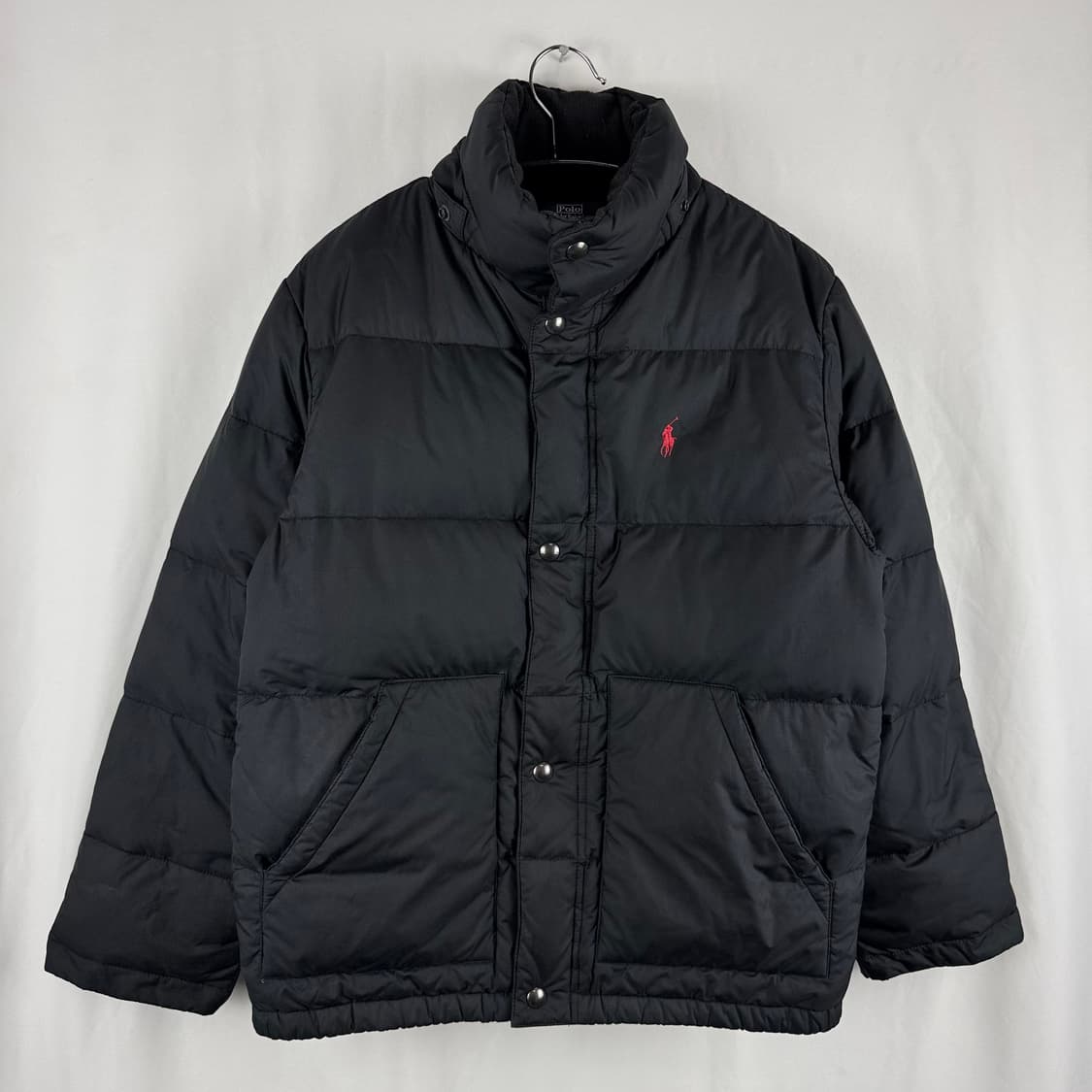 (M) 폴로랄프로렌 키즈/우먼스 푸퍼 패딩 블랙 상품이미지2