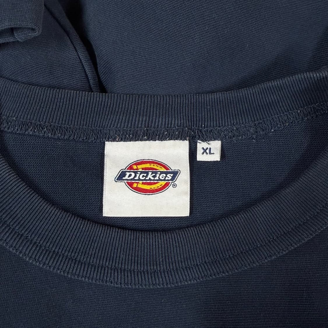 XL 디키즈(Dickies) 로고 패치 빈티지 반팔 티셔츠 상품이미지6