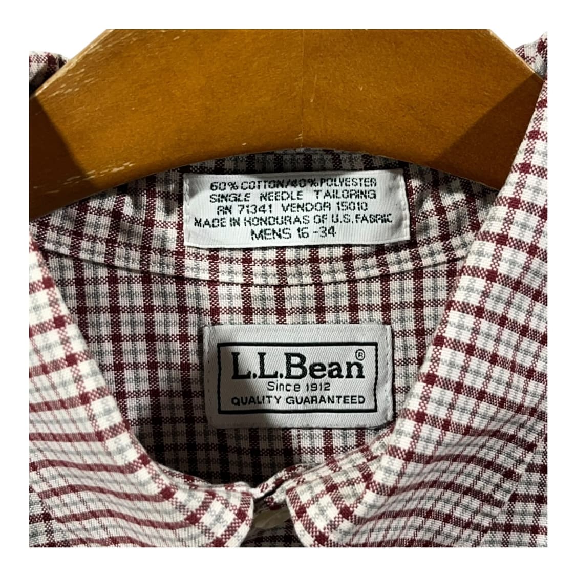 [LL Bean] 엘엘빈 원포켓 체크셔츠 상품이미지3