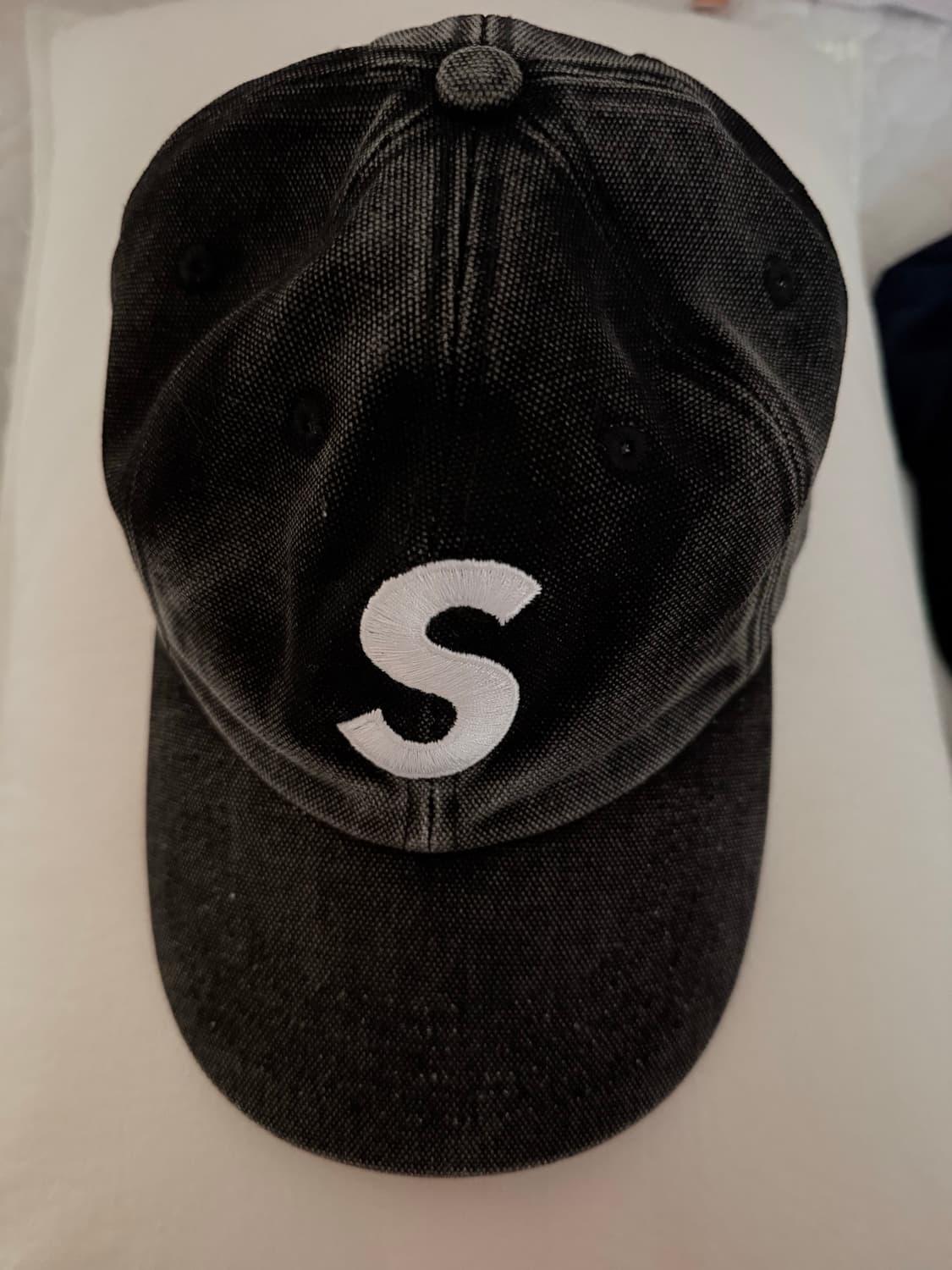 슈프림 s로고 피그먼트 볼캡 모자 상품이미지1