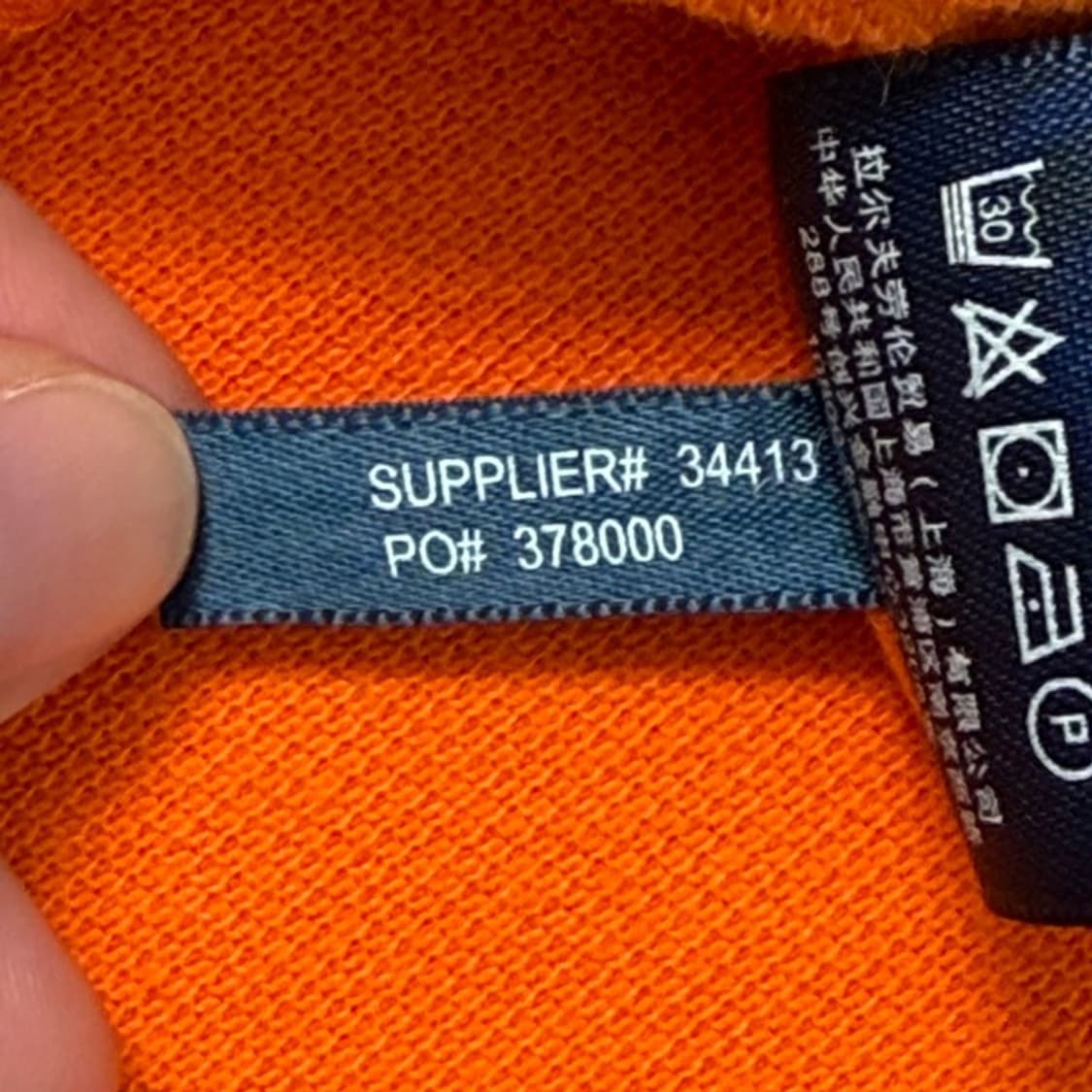 폴로 랄프로렌 빅포니 치프키프 금장 PK 카라 티셔츠 오렌지 M   상품이미지8