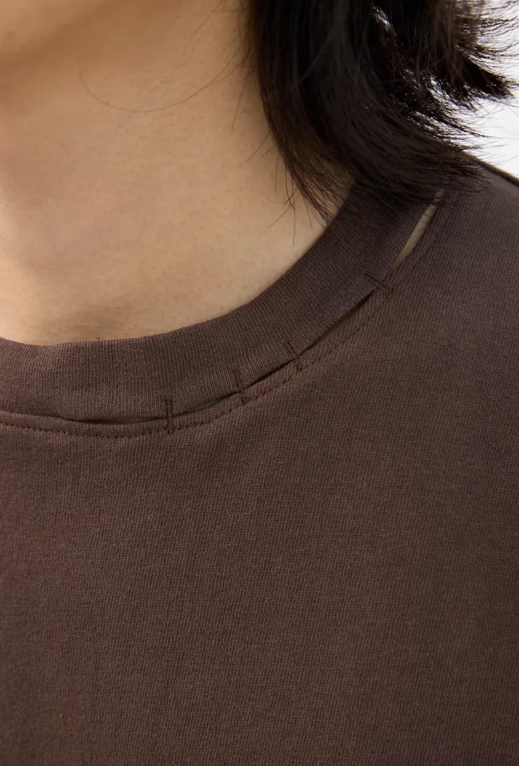 (3사이즈)해칭룸 Tooth Tee Dark Brown  상품이미지3