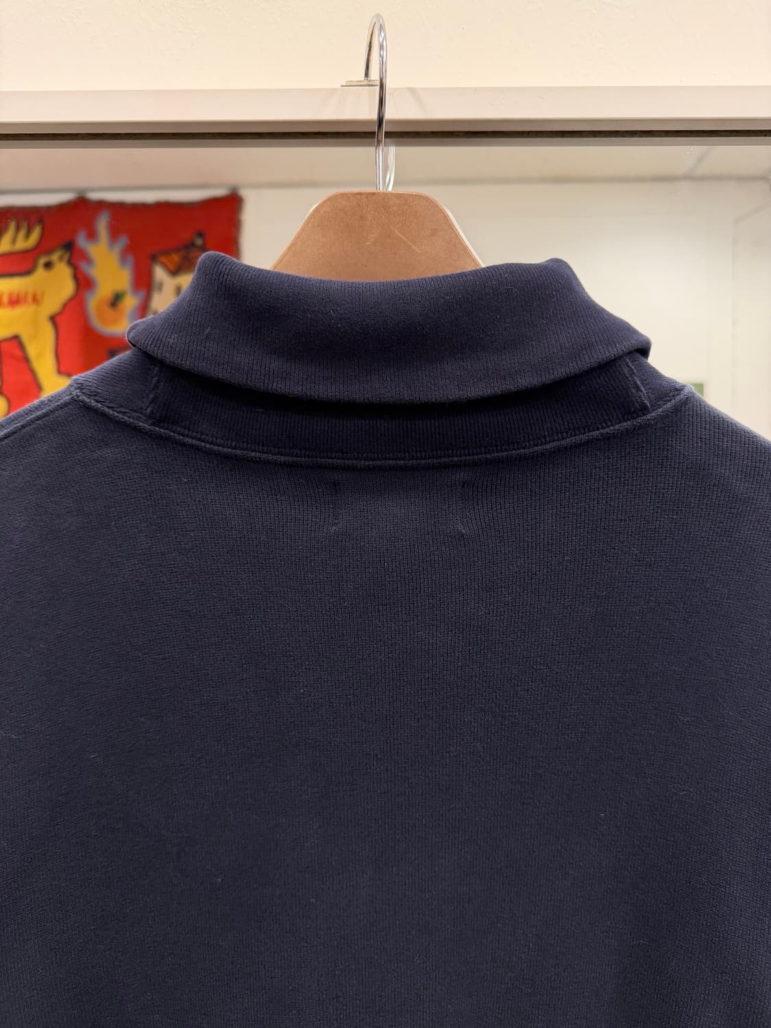 Polo ralph lauren 폴로 랄프로렌 숄카라 니트 (navy) 상품이미지7