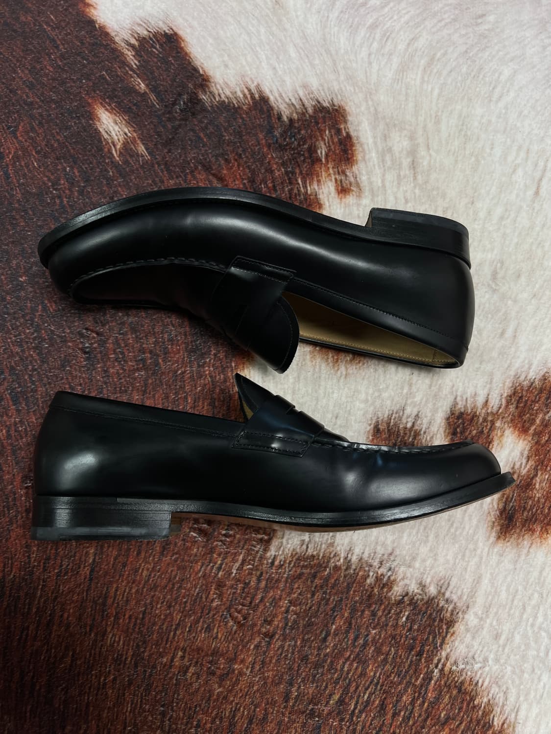 [270] LORENZO BANFI 로렌조반피 페니로퍼 블랙 상품이미지3