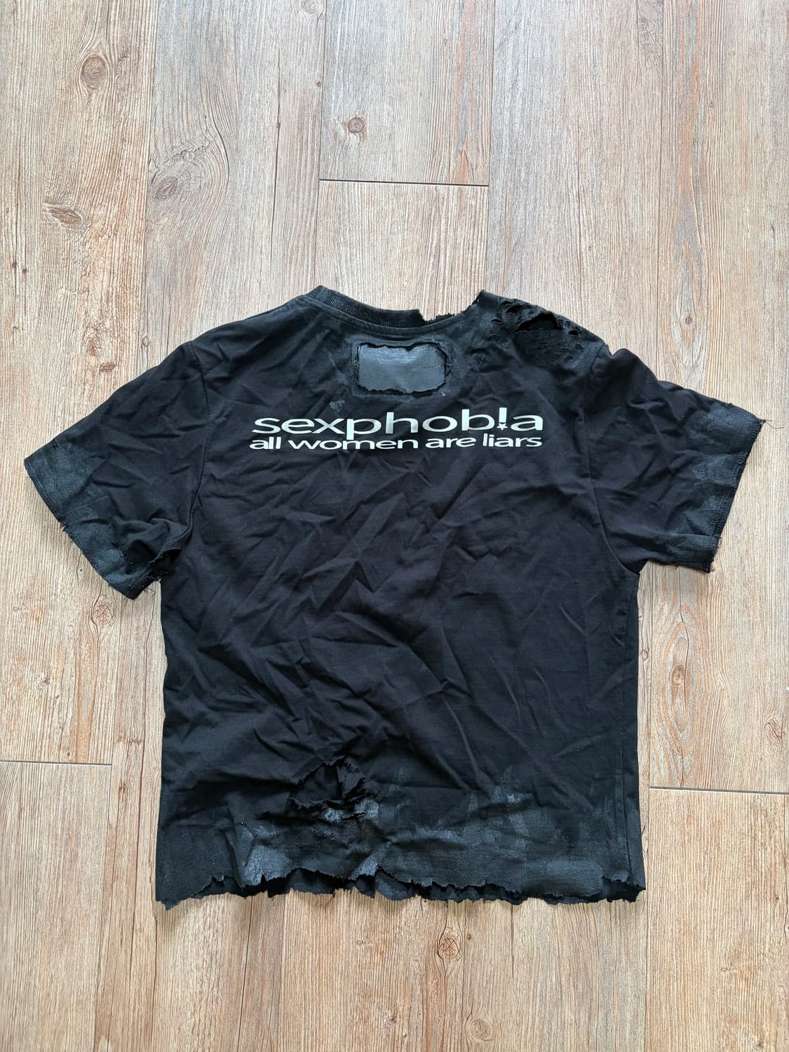 sexphobia 데미지 반팔 상품이미지2