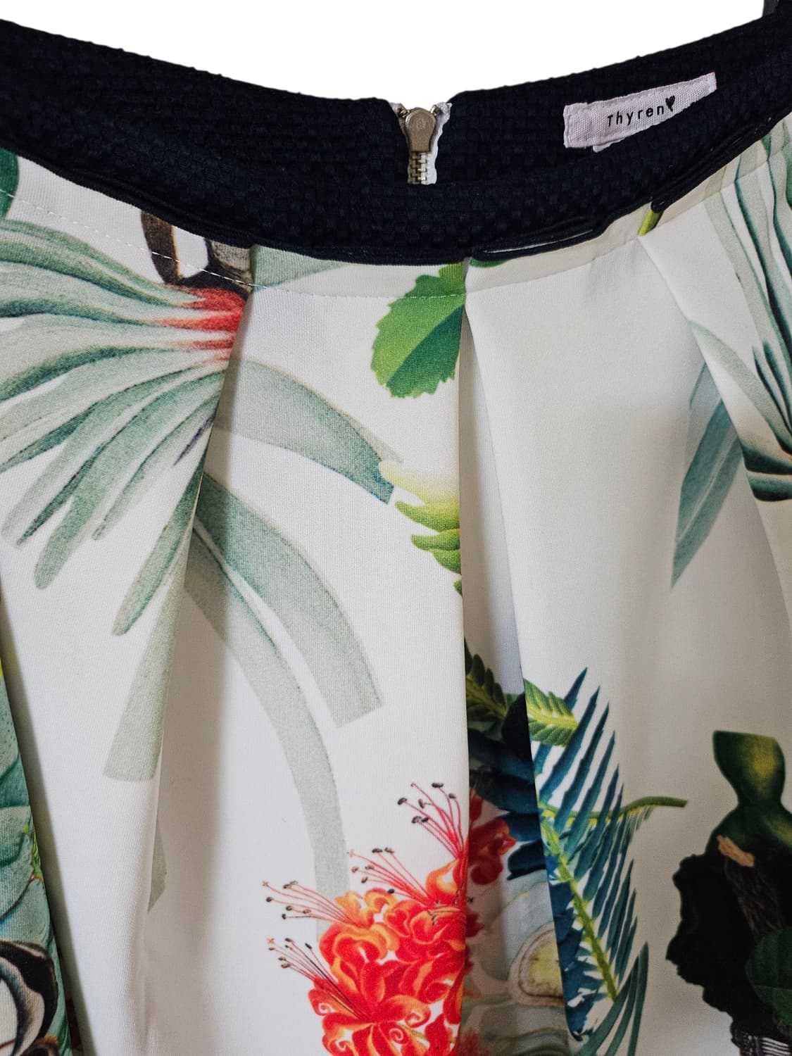 티렌 플라워 패턴 썸머 네오플랜 스커트 55 상품이미지9