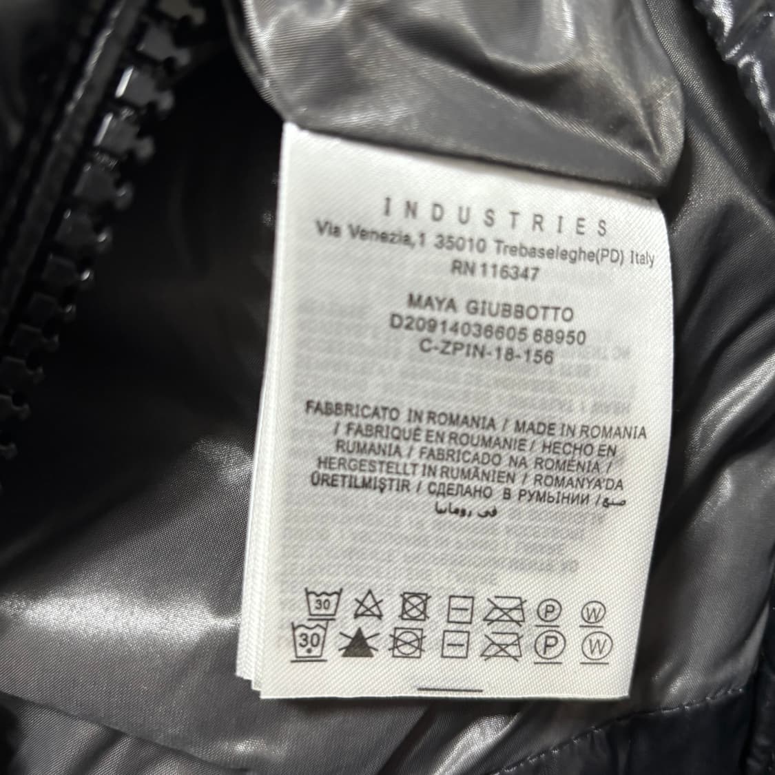 6 몽클레어 마야 블랙 유광 다운 패딩 상품이미지6