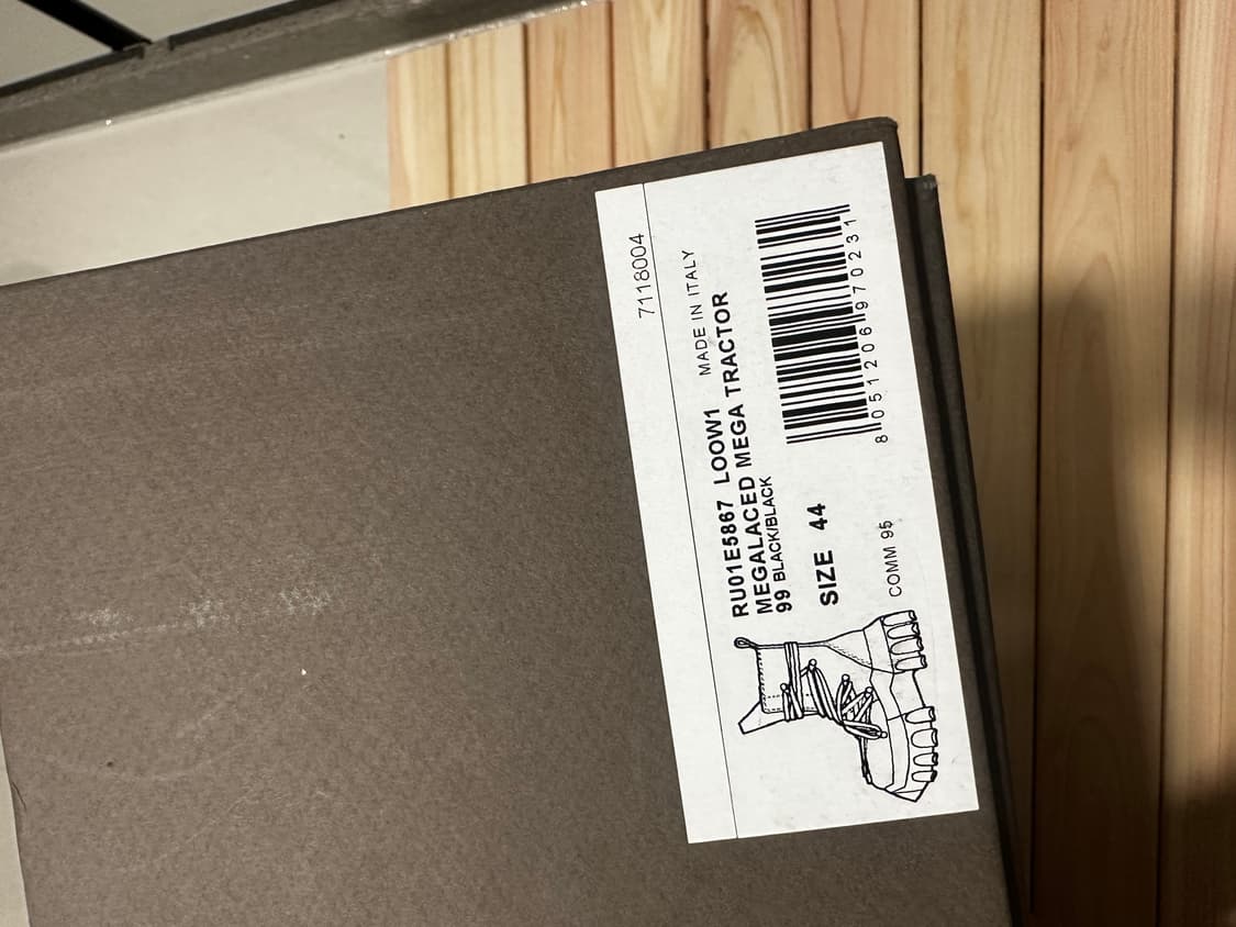 44) 릭오웬스 메가레이스 메가트랙터 상품이미지2