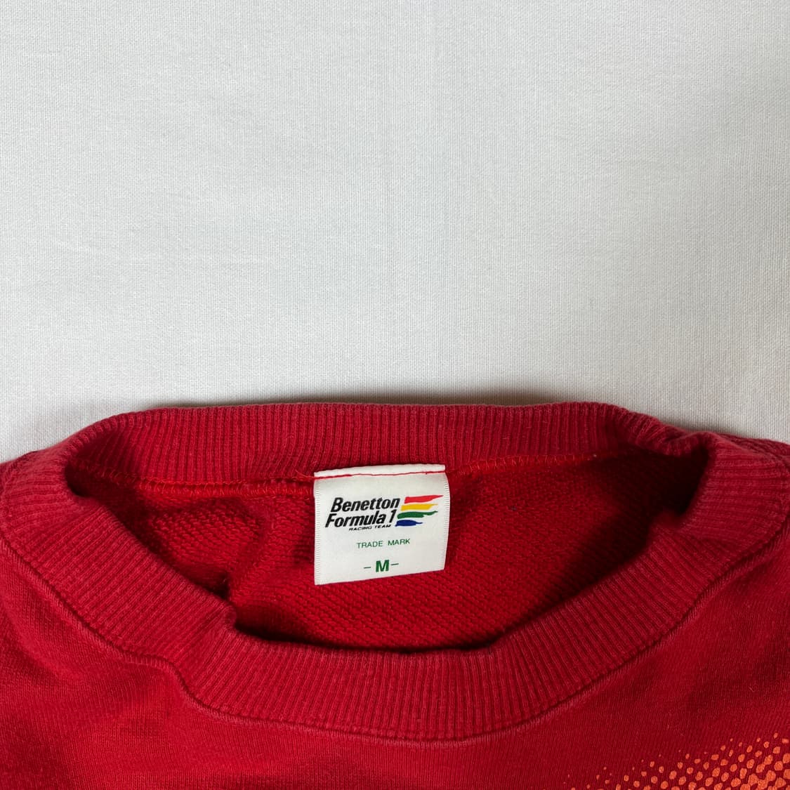 90‘s 베네통포뮬러1 benetton formula1 맨투맨 상품이미지6