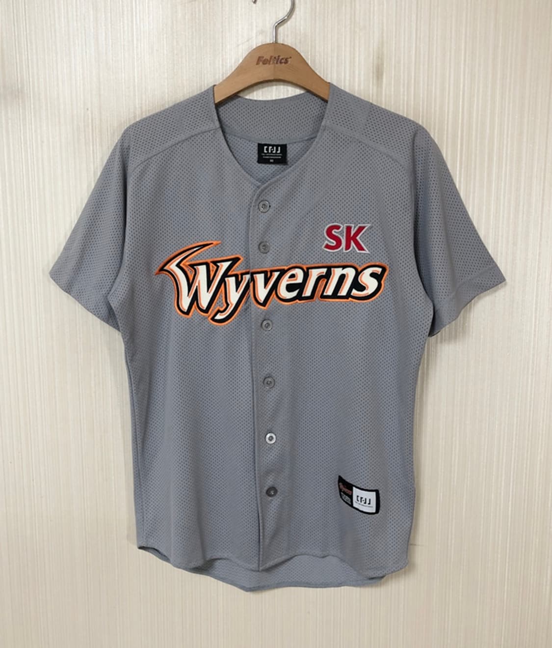 KBO SK와이번스 그레이 홈유니폼/져지 90 #62 한동민(한유섬) 상품이미지2