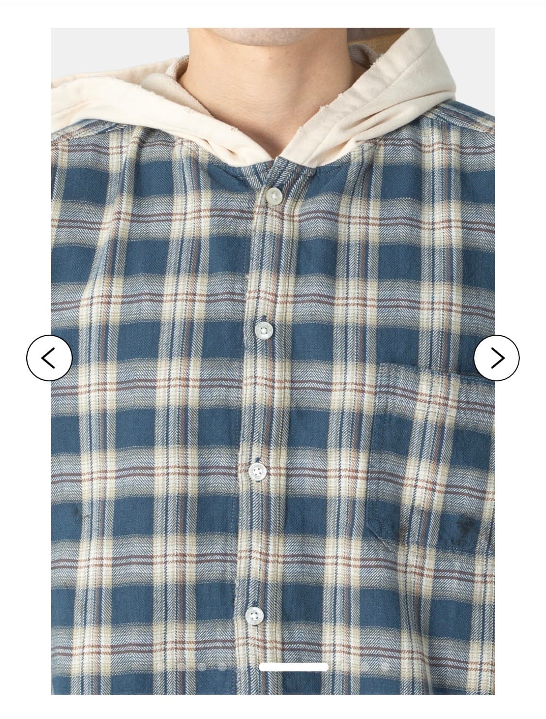 [M] 카미야 디스 빈티지 후드 셔츠 상품이미지4