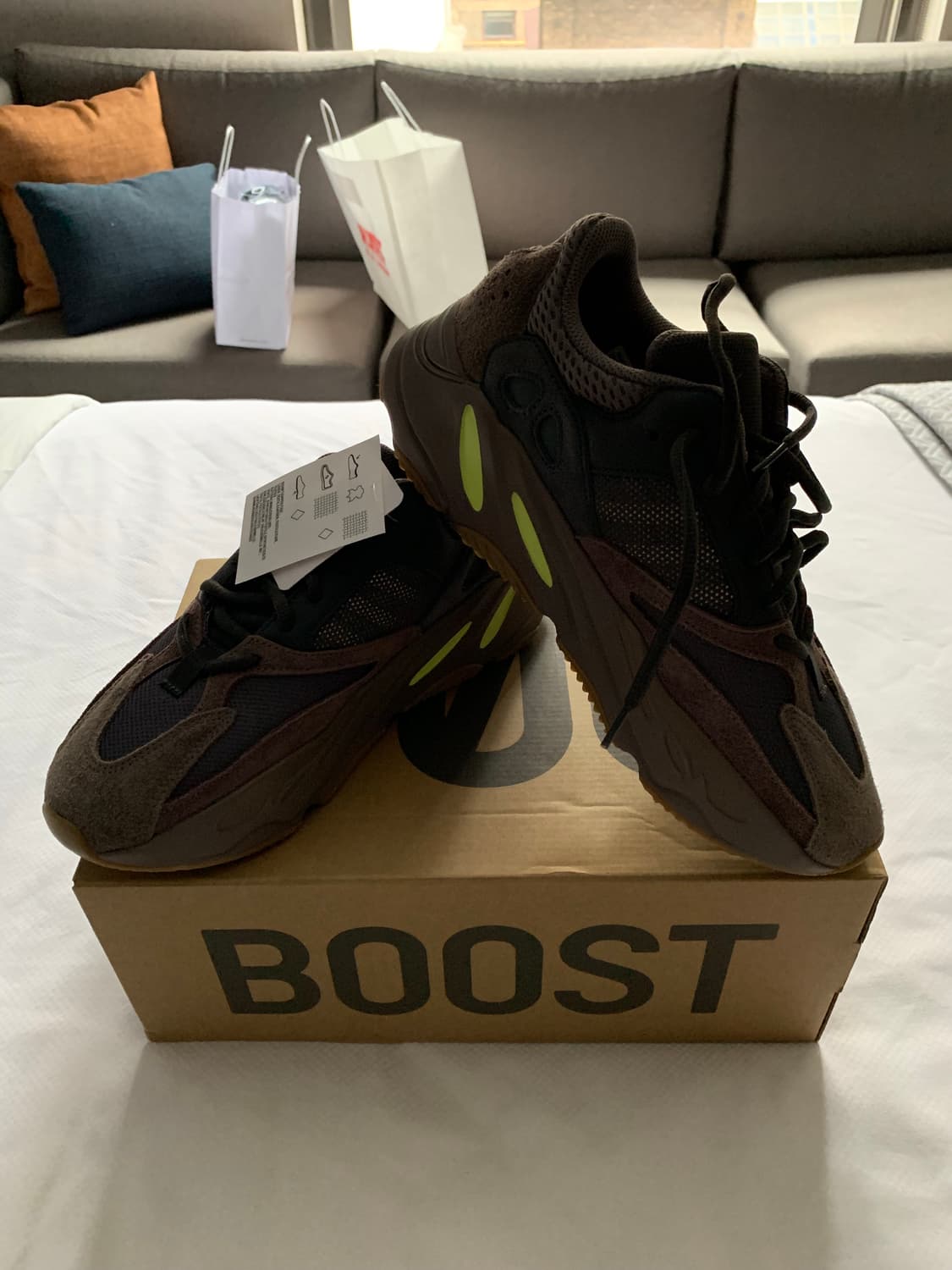 270사이즈) 아디다스 이지 부스트 700 모브 상품이미지2