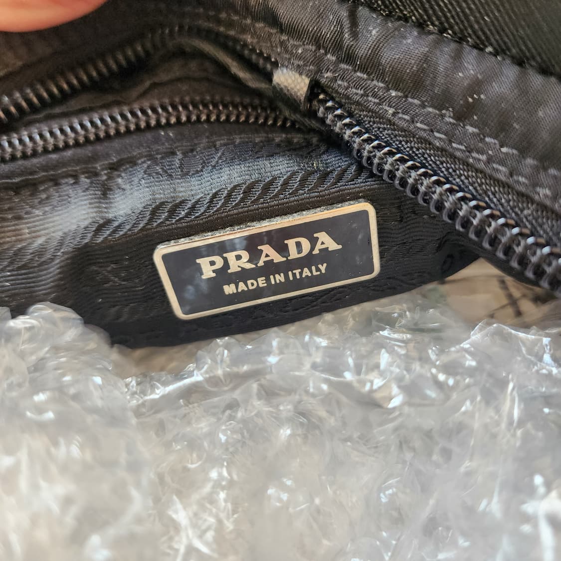 프라다 테스토 나일론 사피아노 레더 반둘리에 보스턴백 여행가방 V70 상품이미지10