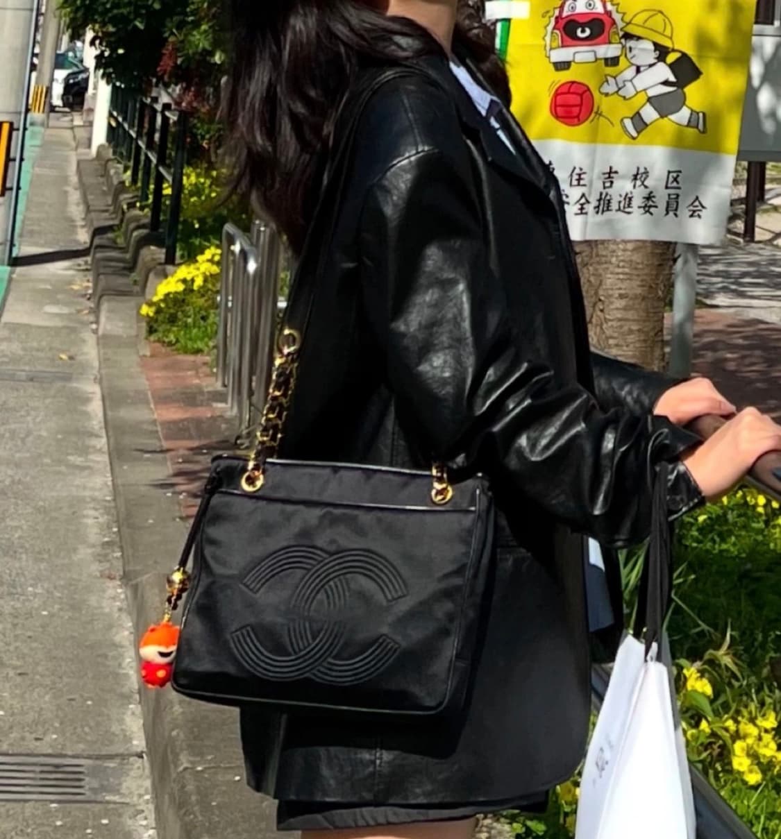 샤넬 벨벳 숄더백 상품이미지2