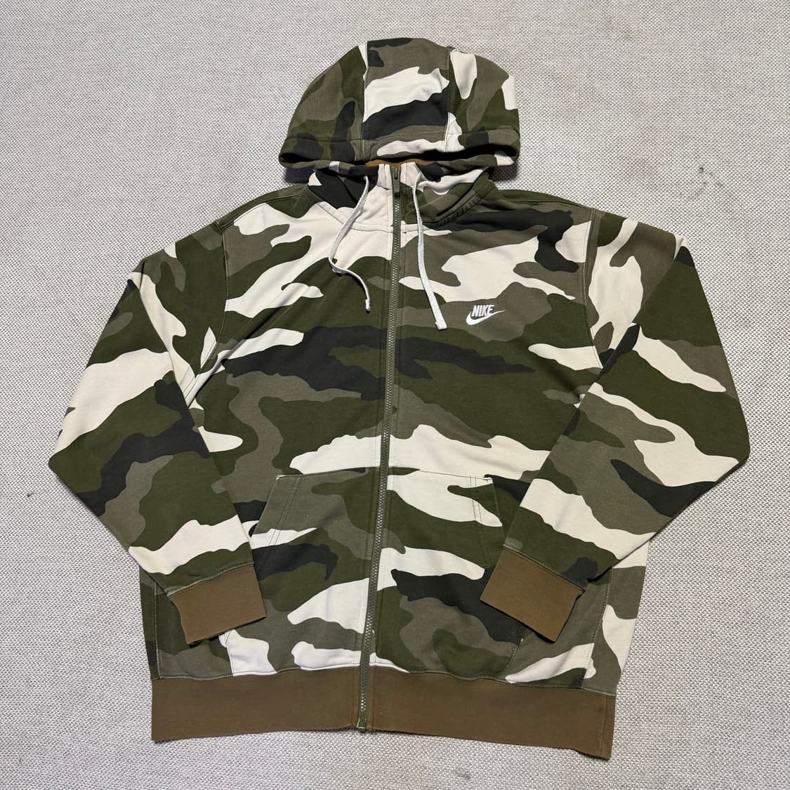 나이키 카모 패턴 후드집업 상품이미지1