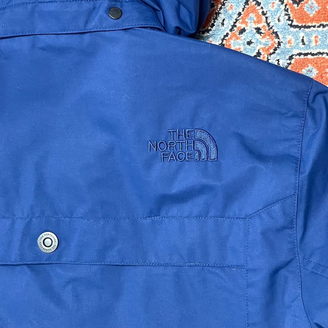 노스페이스 블루 포켓 바람막이 자켓 남성90 상품이미지7