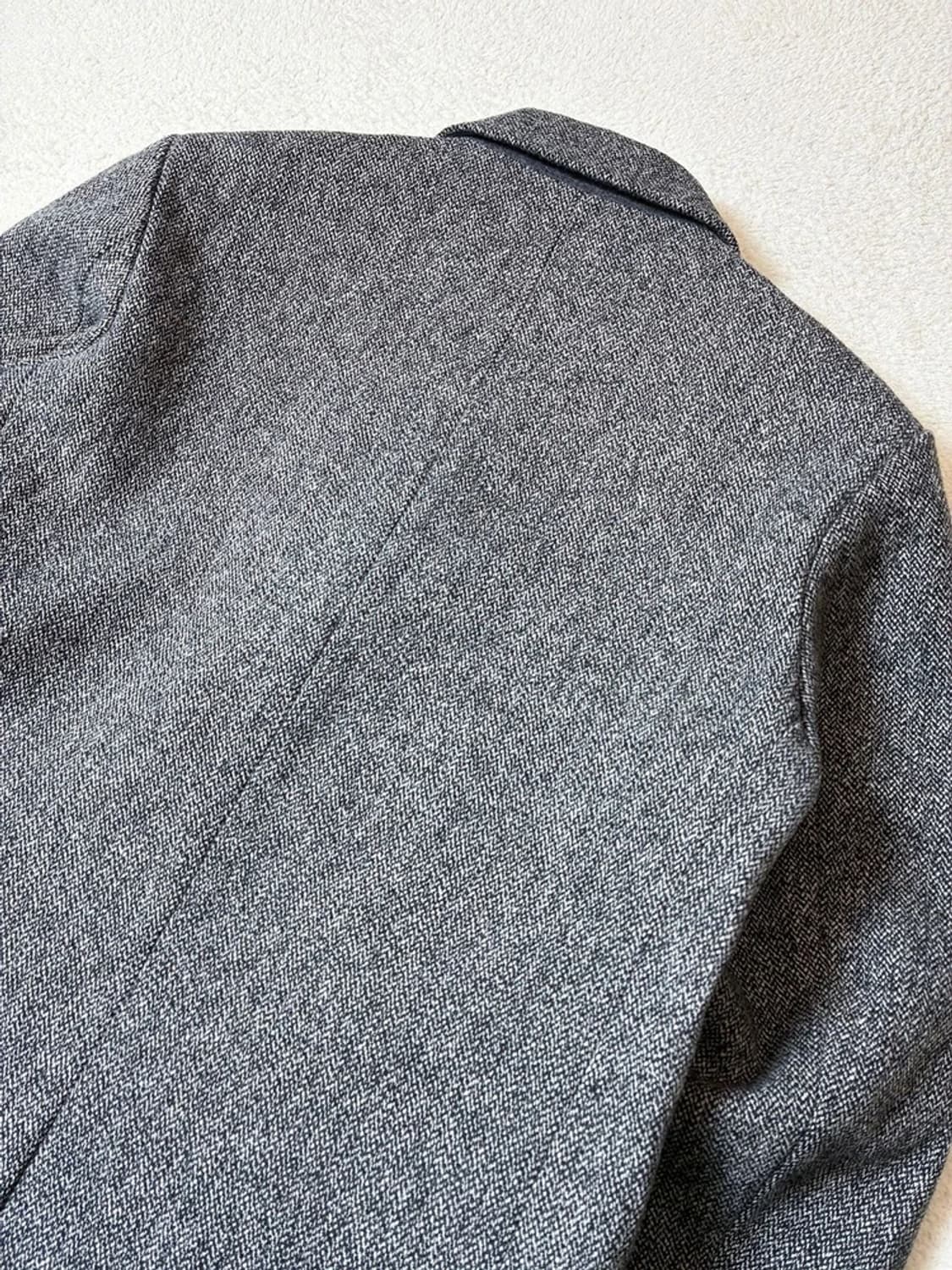 앤더슨벨 헤링턴 울 더블 브레스티드 코트 PN7248 상품이미지5