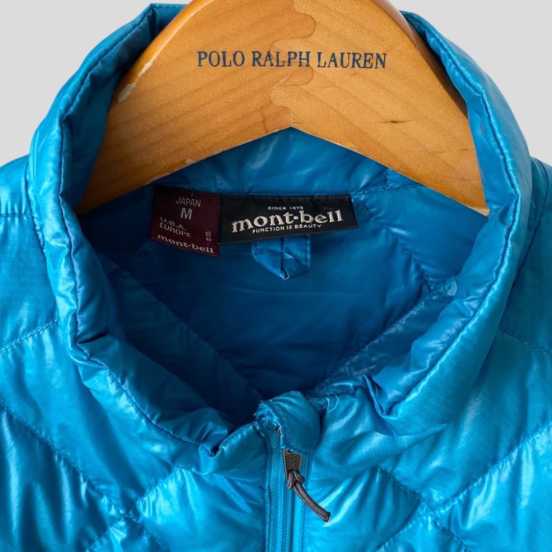 (여성M)몽벨 퀼팅 경량 패딩 다운베스트 상품이미지3