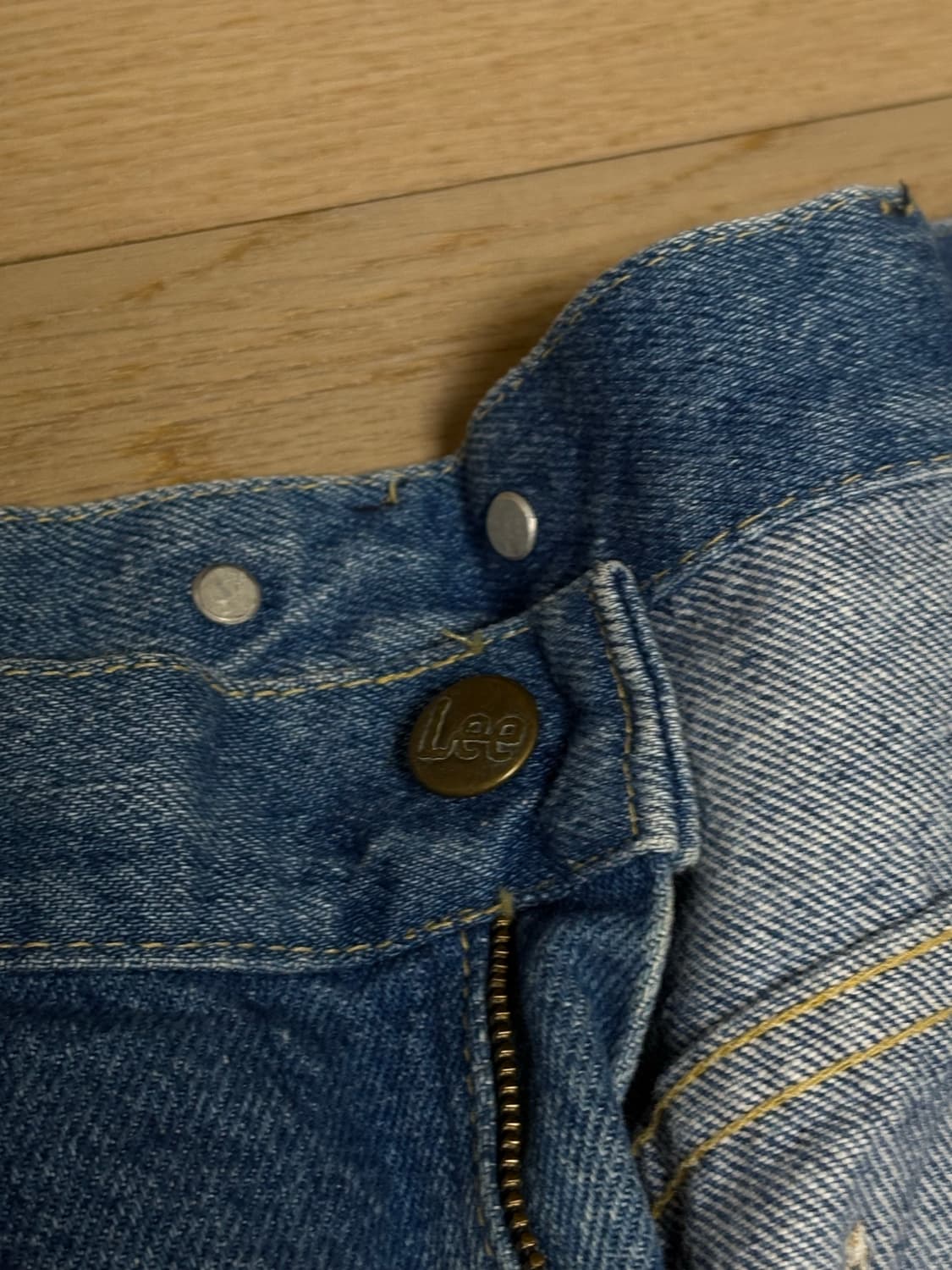 80s Lee 데님 33x30 Made in USA 상품이미지6