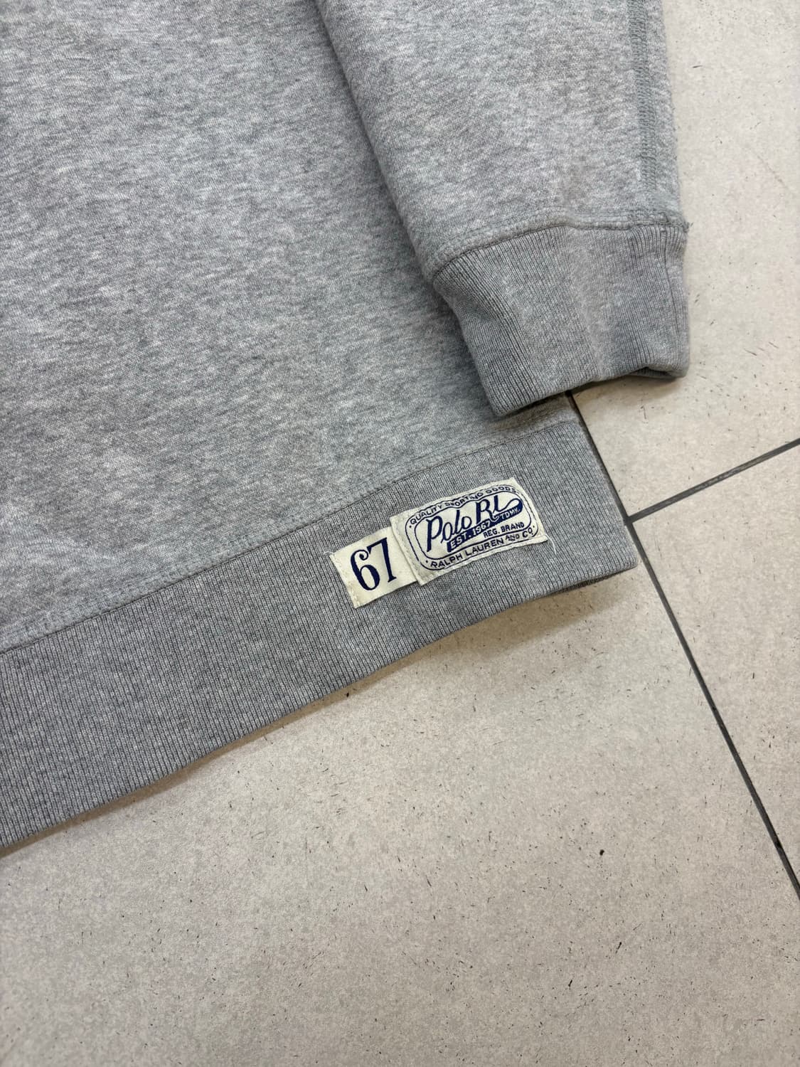 폴로 랄프로렌 크롭 맨투맨 상품이미지6