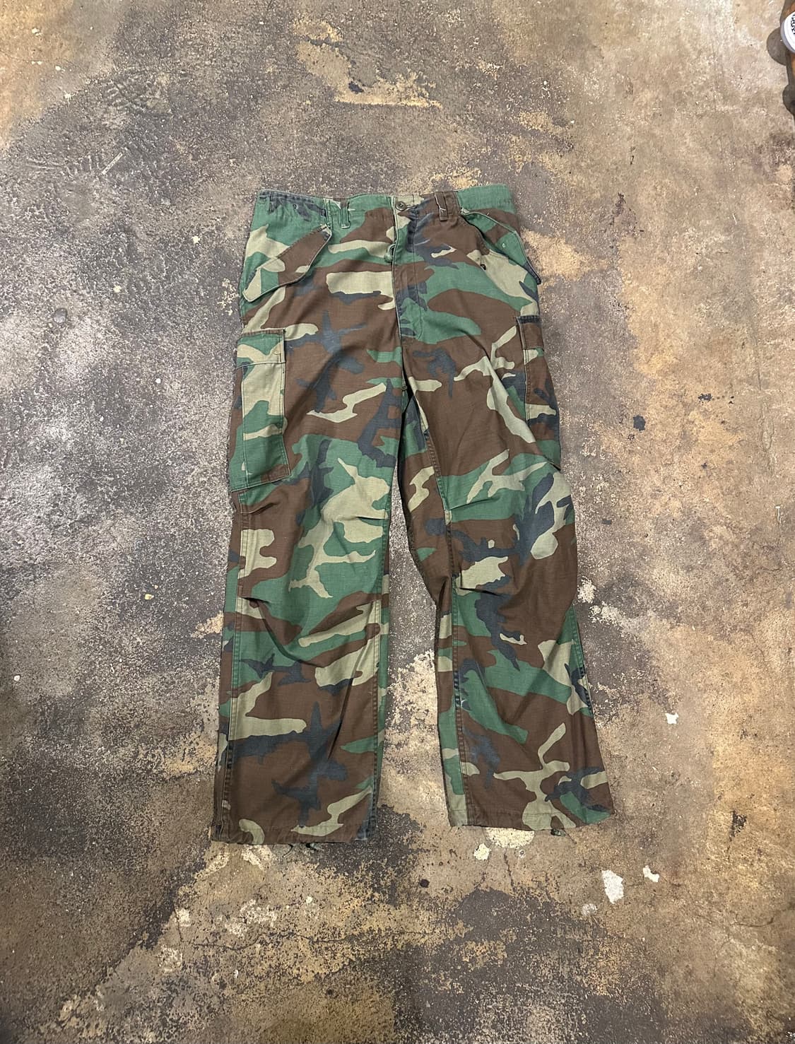 빈티지 80s 미군 m65 우드랜드 필드팬츠  상품이미지1