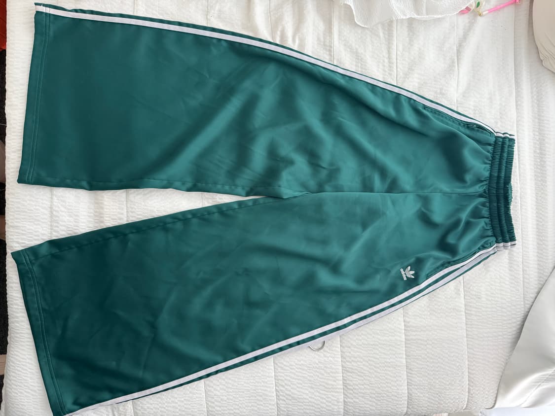 아디다스 새틴 와이드 레스 트랙팬츠 상품이미지2