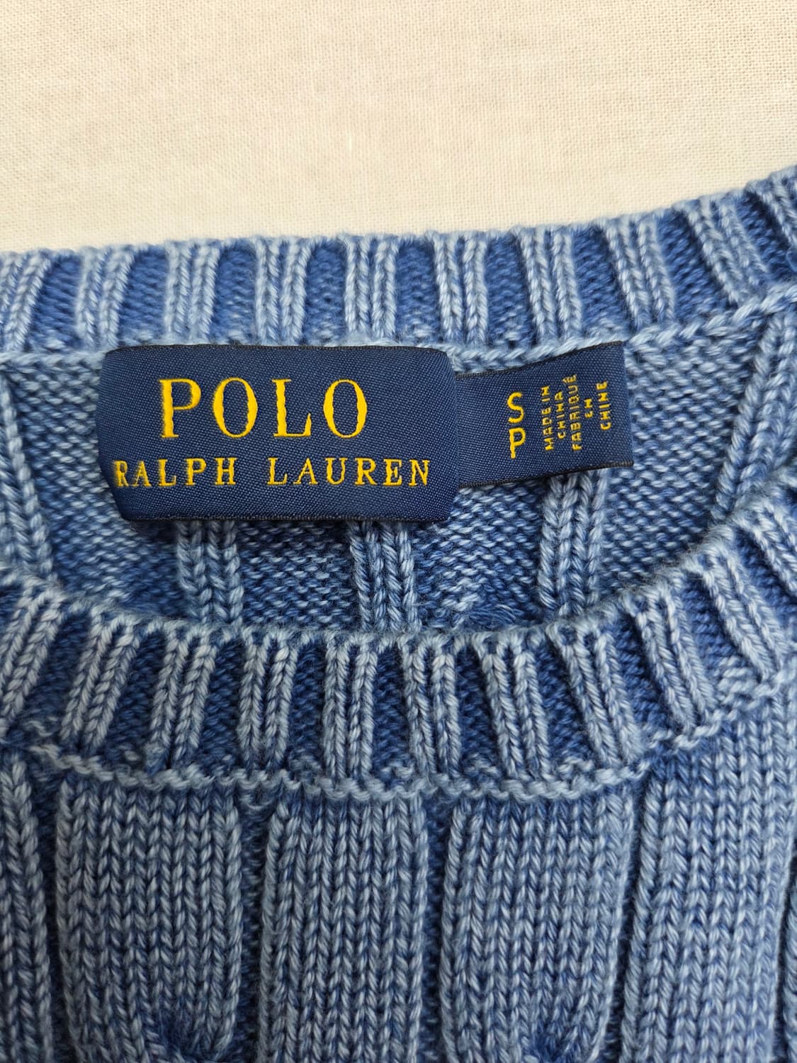 폴로 꽈배기 니트 sp 상품이미지3