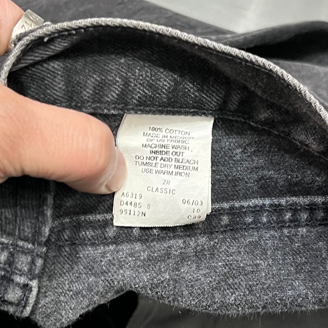  할리데이비슨 흑청 데님 팬츠 y15142 상품이미지8