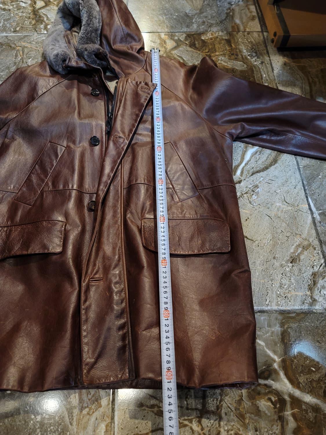 90's~ 아카이브 cp컴퍼니 소가죽자켓  상품이미지5