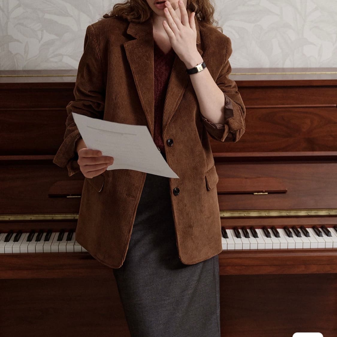 Corduroy Jacket (Camel) 상품이미지5