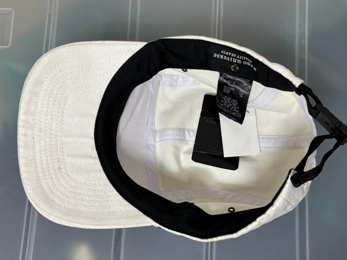 일본 나노유니버스 캠프캡 모자 미사용 상품이미지9